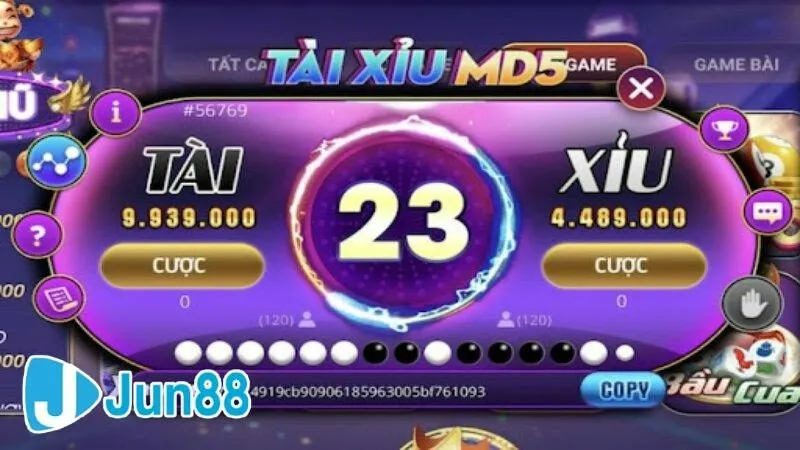 Giới thiệu khái quát game tài xỉu MD5 